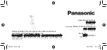 Panasonic EW-DS13 Operating Instructions Manual preview