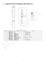 Preview for 3 page of Panasonic EW-DS13 Service Manual