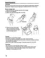 Preview for 10 page of Panasonic EW1000W Operating Operating Instructions Manual