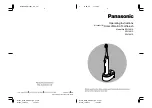 Panasonic EW1031A Operating Instructions Manual preview