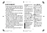 Preview for 12 page of Panasonic EW1031A Operating Instructions Manual