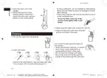 Preview for 14 page of Panasonic EW1313 Operating Instructions Manual