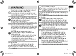 Предварительный просмотр 5 страницы Panasonic EW1413 Operating Instructions Manual