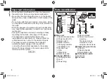 Preview for 8 page of Panasonic EW1413 Operating Instructions Manual