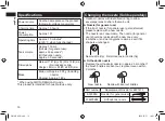 Preview for 16 page of Panasonic EW1413 Operating Instructions Manual