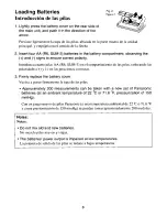 Предварительный просмотр 9 страницы Panasonic EW243 - ARM BP MONITOR Operating Manual