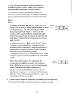 Предварительный просмотр 14 страницы Panasonic EW243 - ARM BP MONITOR Operating Manual