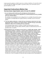 Preview for 4 page of Panasonic EW254 - ARM BP MONITOR Operating Instructions Manual