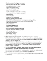 Preview for 6 page of Panasonic EW254 - ARM BP MONITOR Operating Instructions Manual