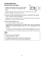 Preview for 9 page of Panasonic EW254 - ARM BP MONITOR Operating Instructions Manual