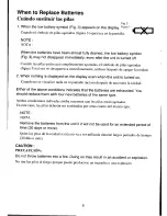 Preview for 10 page of Panasonic EW254 - ARM BP MONITOR Operating Instructions Manual