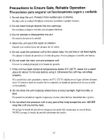 Preview for 18 page of Panasonic EW254 - ARM BP MONITOR Operating Manual