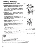 Preview for 12 page of Panasonic EW280W Operating Operating Manual