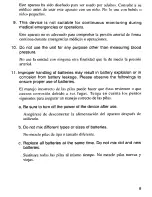 Preview for 9 page of Panasonic EW284 - WRIST BP MONITOR Operating Manual