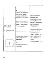 Предварительный просмотр 30 страницы Panasonic EW284 - WRIST BP MONITOR Operating Manual