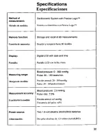 Предварительный просмотр 33 страницы Panasonic EW284 - WRIST BP MONITOR Operating Manual