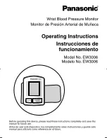 Preview for 1 page of Panasonic EW3006S Operating Instructions Manual