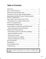 Preview for 3 page of Panasonic EW3006S Operating Instructions Manual