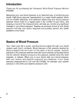 Preview for 4 page of Panasonic EW3006S Operating Instructions Manual