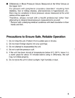 Preview for 7 page of Panasonic EW3006S Operating Instructions Manual