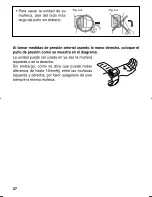 Preview for 38 page of Panasonic EW3006S Operating Instructions Manual