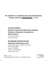 Preview for 54 page of Panasonic EW3006S Operating Instructions Manual