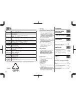 Предварительный просмотр 12 страницы Panasonic EW3038 Operating Instructions Manual