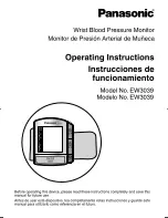 Panasonic EW3039S Operating Instructions Manual preview