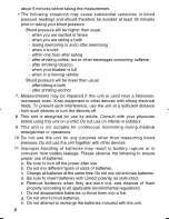 Preview for 6 page of Panasonic EW3039S Operating Instructions Manual