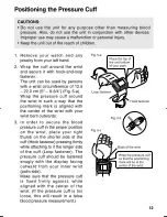 Preview for 13 page of Panasonic EW3039S Operating Instructions Manual