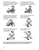 Preview for 16 page of Panasonic EW3039S Operating Instructions Manual