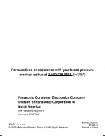 Preview for 68 page of Panasonic EW3039S Operating Instructions Manual