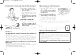 Preview for 7 page of Panasonic EW3111 - ARM BP MONITOR-LOW Operating Instructions Manual