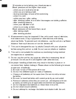 Preview for 6 page of Panasonic EW3153 Instructions Manual