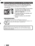 Preview for 14 page of Panasonic EW3153 Instructions Manual