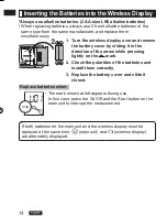 Предварительный просмотр 14 страницы Panasonic EW3153 Instructions Manual