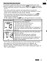 Preview for 21 page of Panasonic EW3153 Instructions Manual