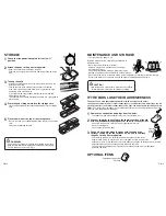 Preview for 10 page of Panasonic EW6011 Operating Instructions Manual