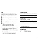 Предварительный просмотр 11 страницы Panasonic EW6011 Operating Instructions Manual