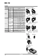 Preview for 5 page of Panasonic EX-10 Series Specification Sheet