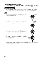 Preview for 10 page of Panasonic EX-30 Series User Manual