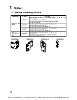 Preview for 12 page of Panasonic EX-Z Series User Manual