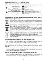 Preview for 30 page of Panasonic EY-0110 Operating Instructions Manual