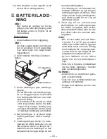 Preview for 33 page of Panasonic EY-0110 Operating Instructions Manual