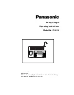 Panasonic EY-0110 Operating Instructions preview