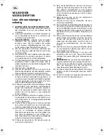 Предварительный просмотр 20 страницы Panasonic EY-0214 Operating Instructions Manual