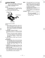 Preview for 37 page of Panasonic EY-0214 Operating Instructions Manual