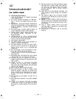 Предварительный просмотр 40 страницы Panasonic EY-0214 Operating Instructions Manual