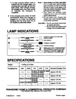 Предварительный просмотр 4 страницы Panasonic EY-0214 Operating Instructions