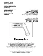 Panasonic EY 503 Instruction Manual preview